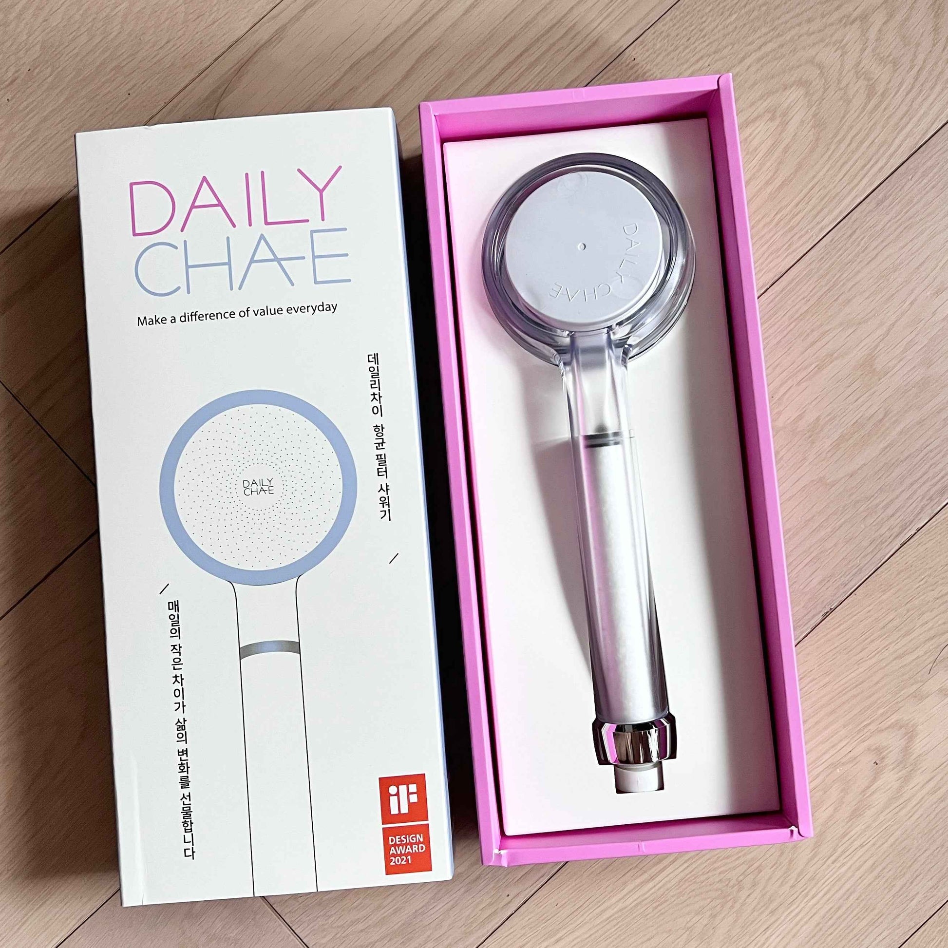 DailyCha-E 抗菌除氯過濾花灑 - 韓國官方授權 | Originalemall 香港